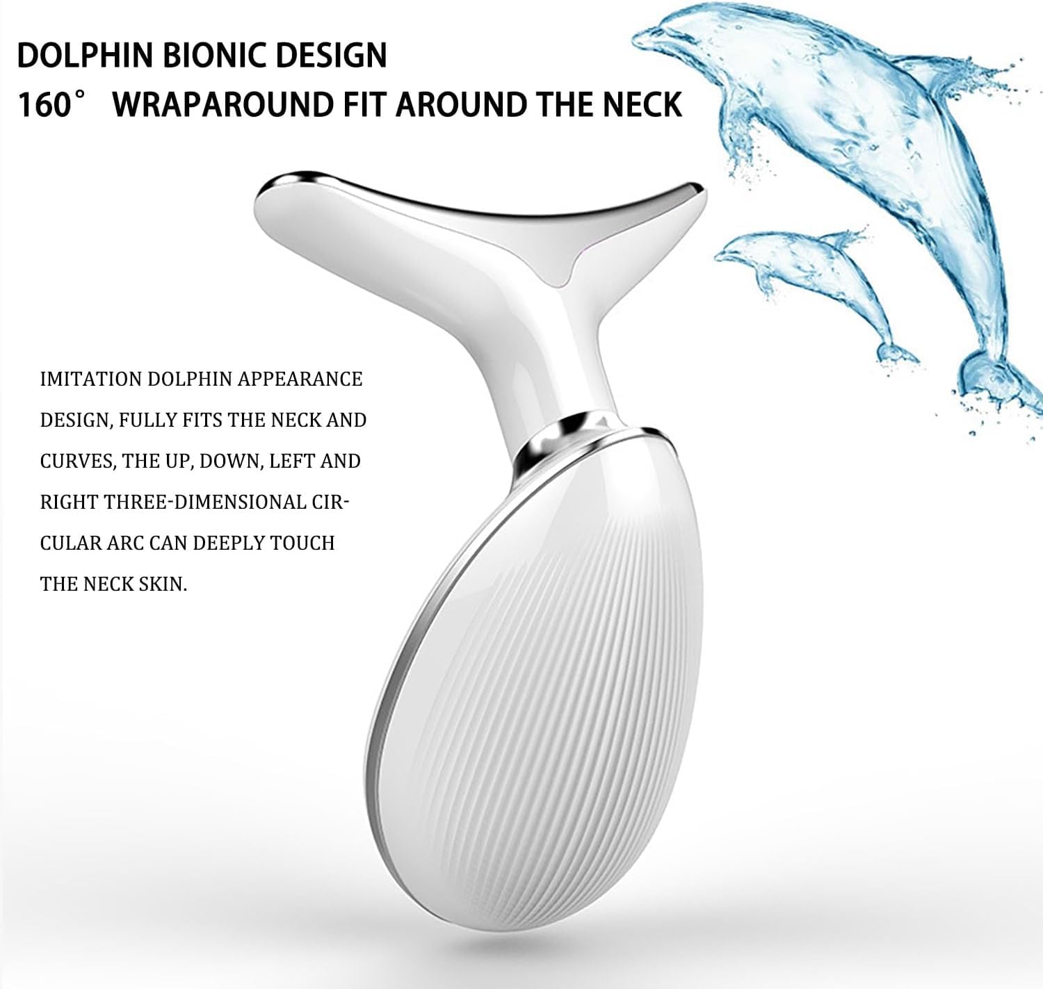 Pentafine Skin Lift Device | 7 Color LED | Face & Neck Skin Lifting| 3 Massage Modes| Face Sculpting Tool |Micro-currents to reduce Wrinkles| Hot Compress | Rechargeable| Type-C| 180 Min Use| Glow+ LE-04